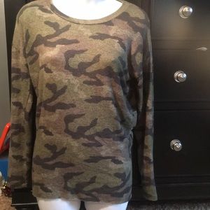 Camo sweater